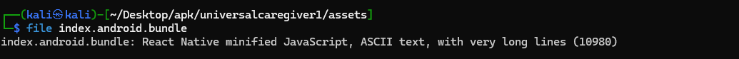 Screenshot of terminal output for JSC